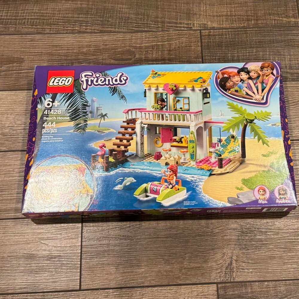 LEGO Friends 41428: Beach House (Brand New / Sealed) 444 Pieces 6+